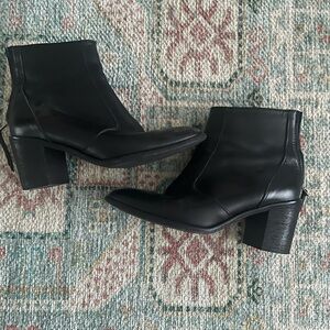 Madewell Black Leather Boots